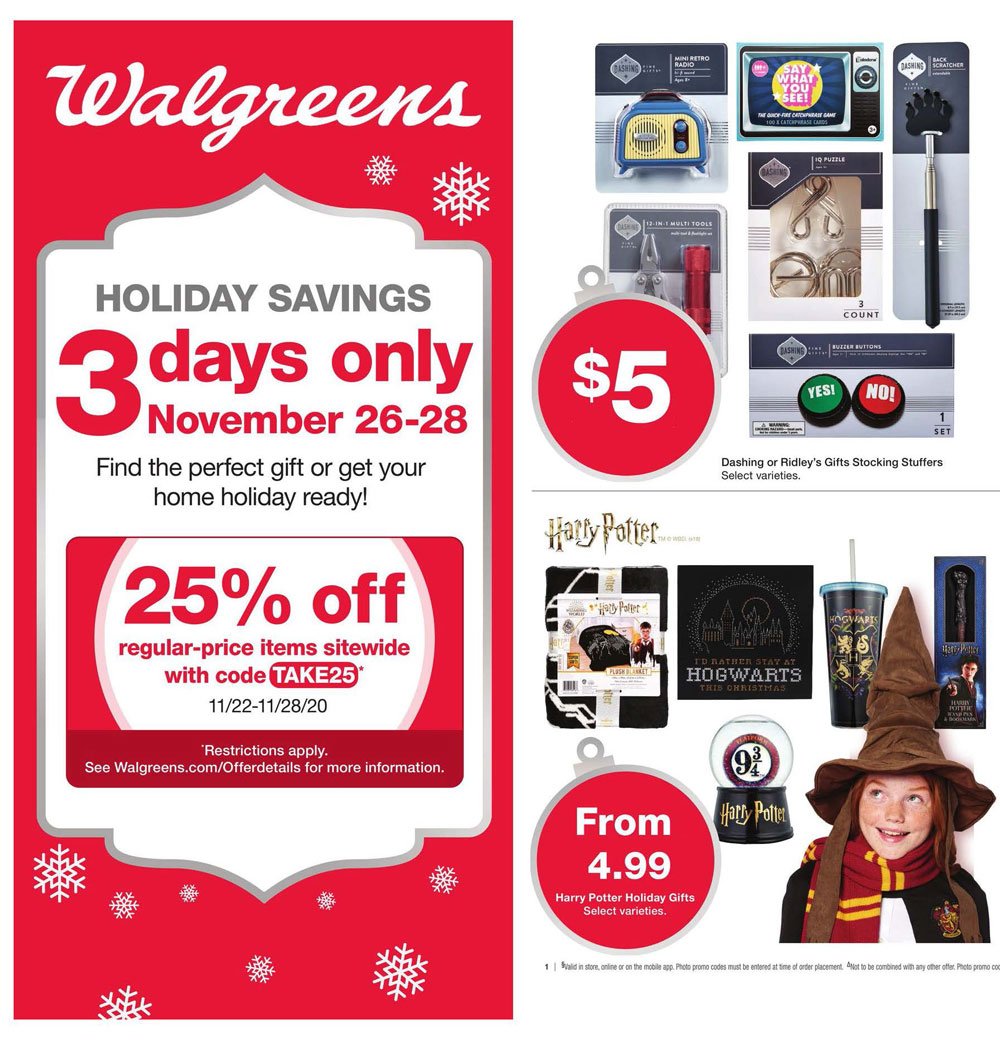 Walgreens Black Friday 2021 Ad