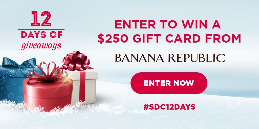 Win a gift card from Banana Republic!