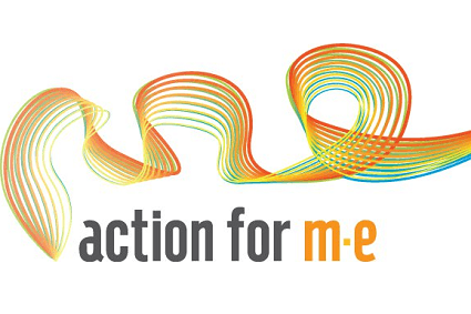 Action for M.E logo