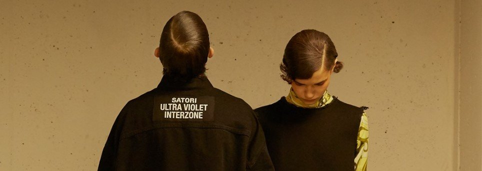 ANTONIOLI - man and woman wearing branded clothing