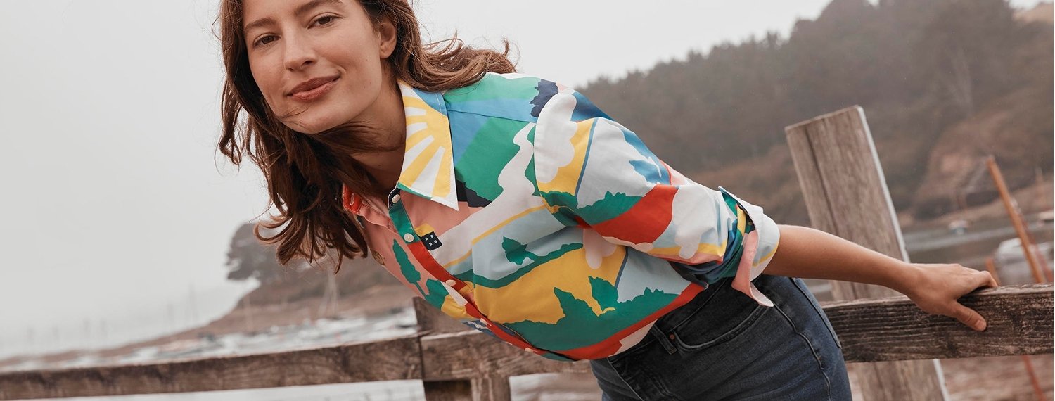 Chemise et jean Boden