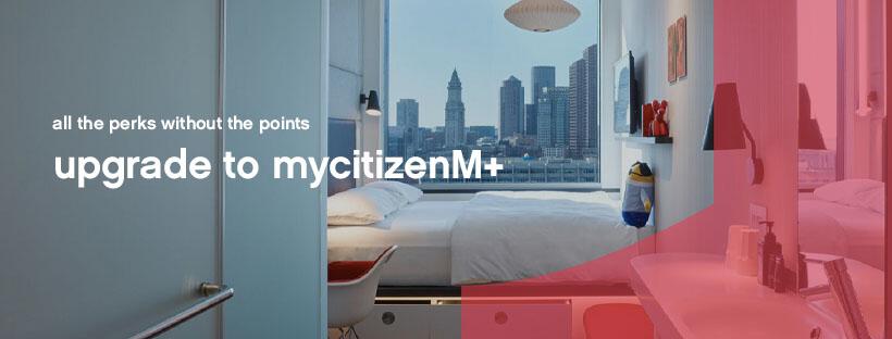 Chambre d&apos;hôtel Citizen M