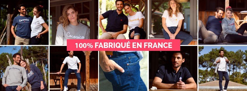 T-shirts à messages Cocorico