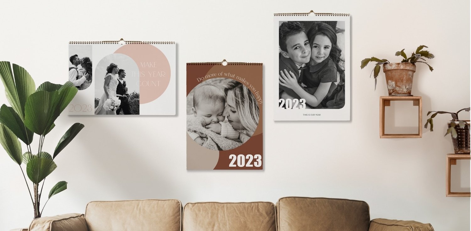 Calendrier personnalisé Tadaaz