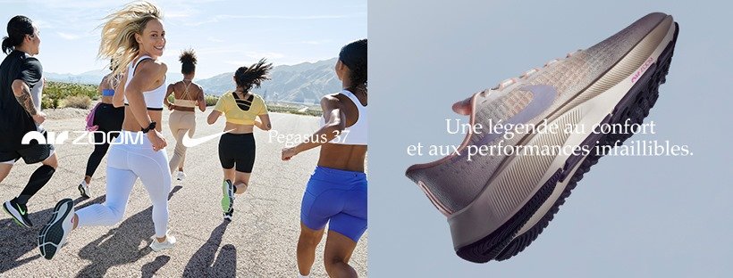 Baskets Pegasus chez i-Run