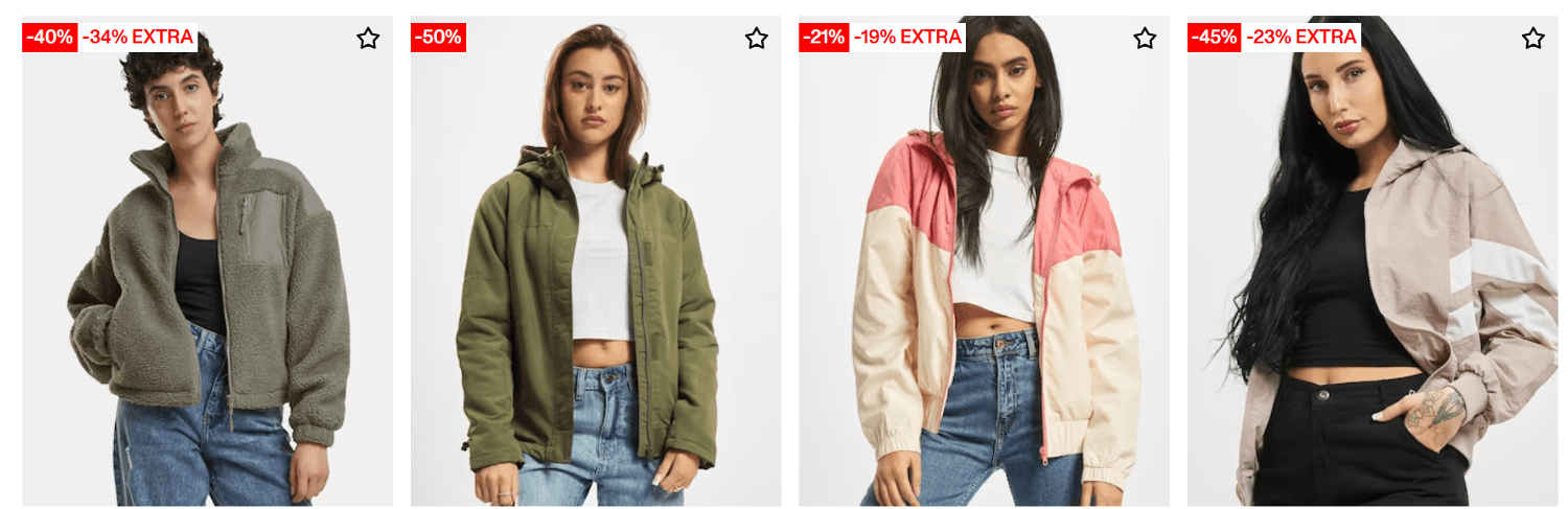 Übergangsjacken für Frauen im Angebot im DefShop-Outlet