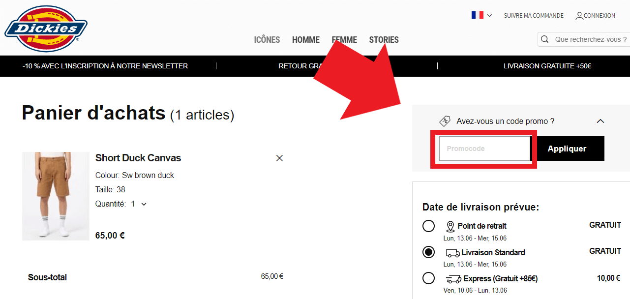 Code promo Dickies ᐅ 15 de réduction Mai 2024