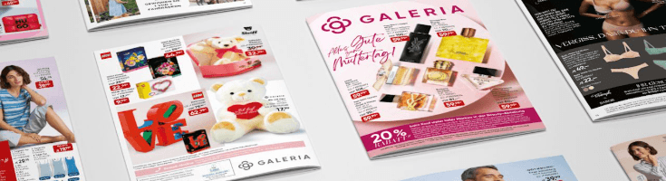 Hol dir tolle Rabatte, Galeria Gutscheincodes und Angebote mit der aktuellen Werbung