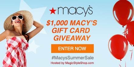 Win a $100 Macy's gift card!