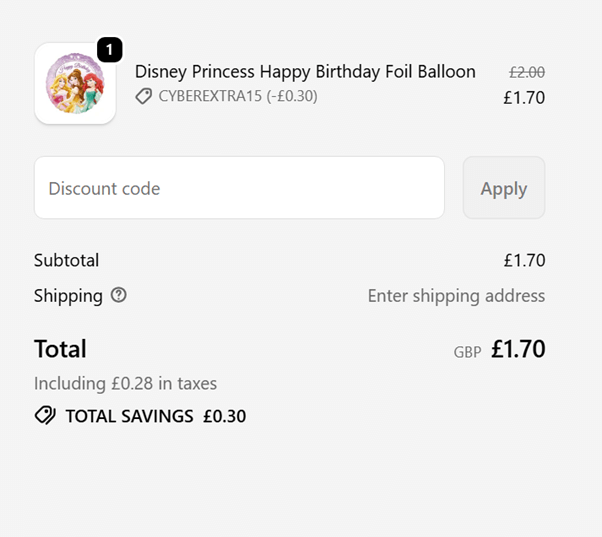 PoundFun-discount-code-checkout-box