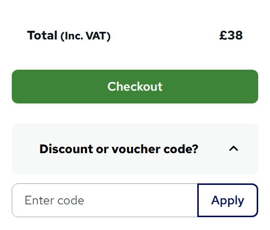Checkout box for Reed Courses
