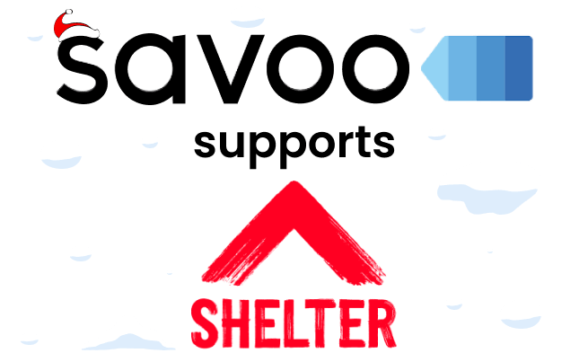 Savoo supports Shelter