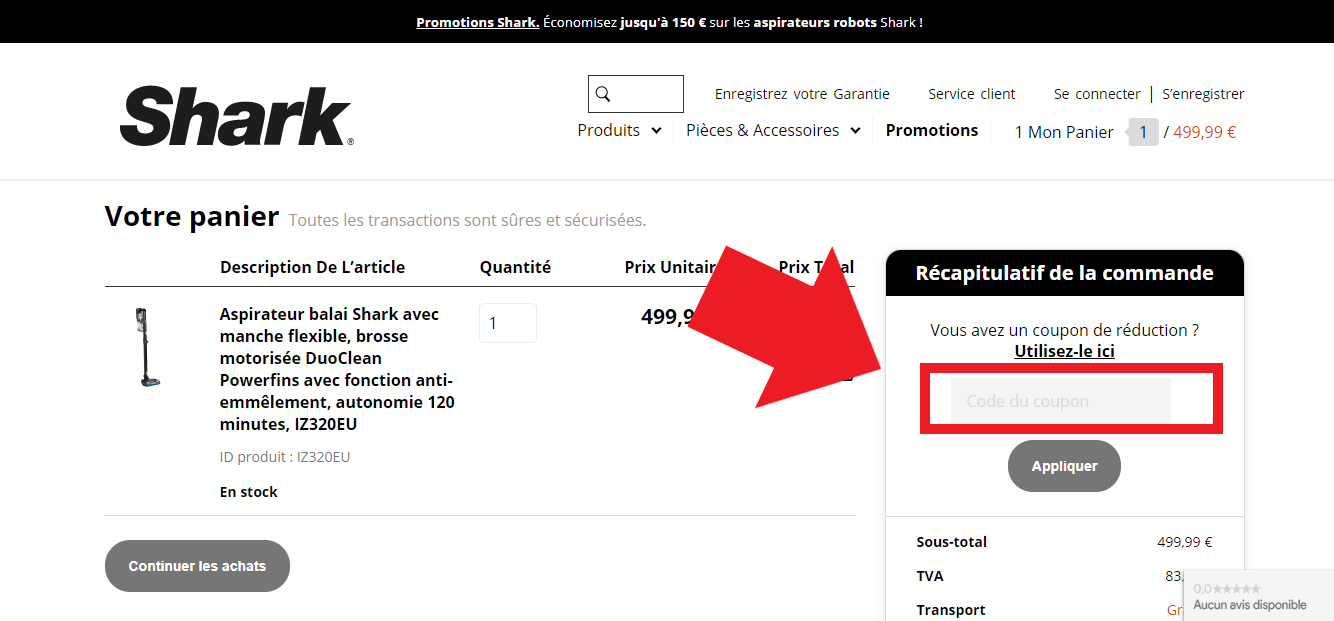 Code promo Shark ᐅ 20 de réduction Juillet 2024