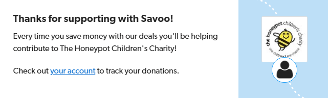 Signing up to support The Honey Pot Children’s Charity with Savoo