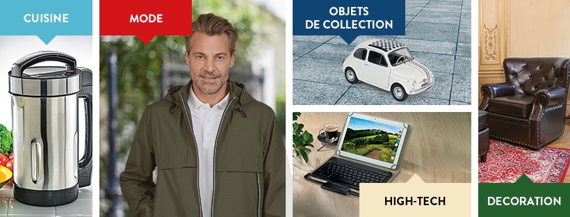 Bannière Objets Originaux L&apos;Homme Moderne