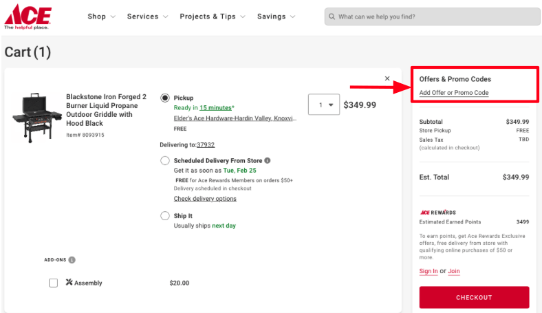 Ace Hardware promo code