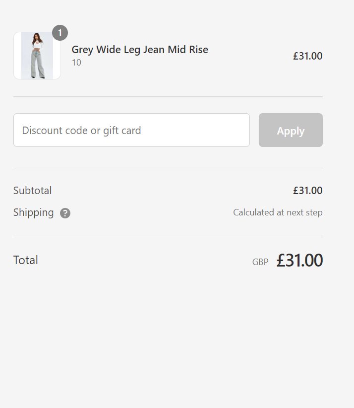 ally fashion discount code redemption box