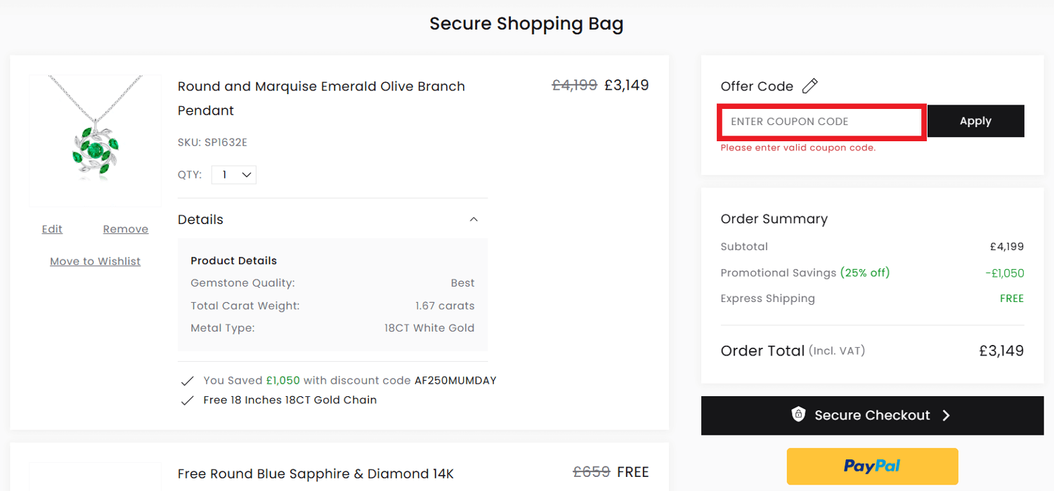 Angara discount code redemption box picture