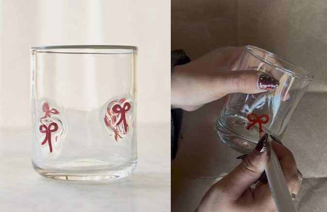 Decorating Holiday drinkware