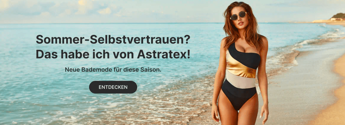 Shoppe hochwertige Bademode zum besten Preis bei Astratex online