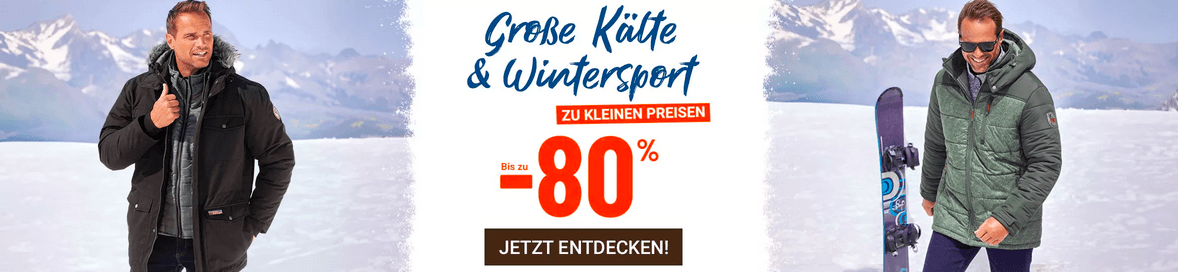 Atlas for Men Winter-Sale mit bis zu 80 % Rabatt