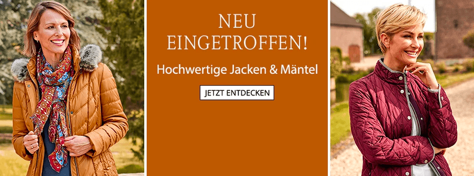 zwei Frauen in gesteppten Avena Damenjacken