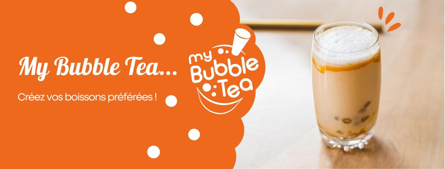Bannière Boissons My Bubble Tea