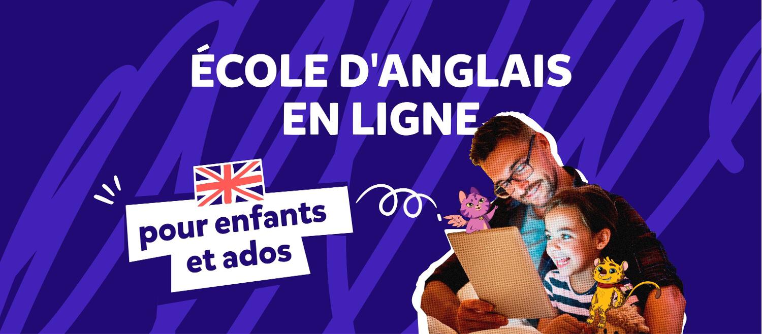 bannière photo Novakid montrant un père et un enfant regardant une tablette