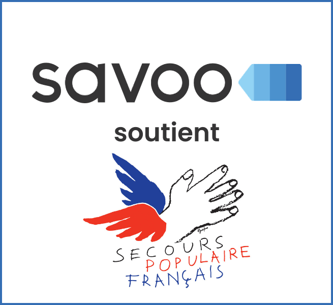 Savoo soutient le Secours populaire français