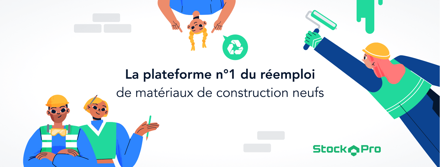 Bannière Stock Pro avec le logo de l’entreprise
