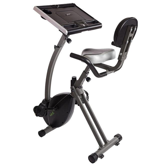 Exercise Bike Workstation and Standing Desk