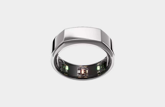 Oura Ring Gen3 Heritage Silver