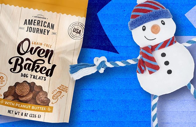 Bag of dog treats