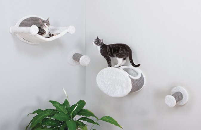TRIXIE Lounger Wall Mounted Cat Shelves