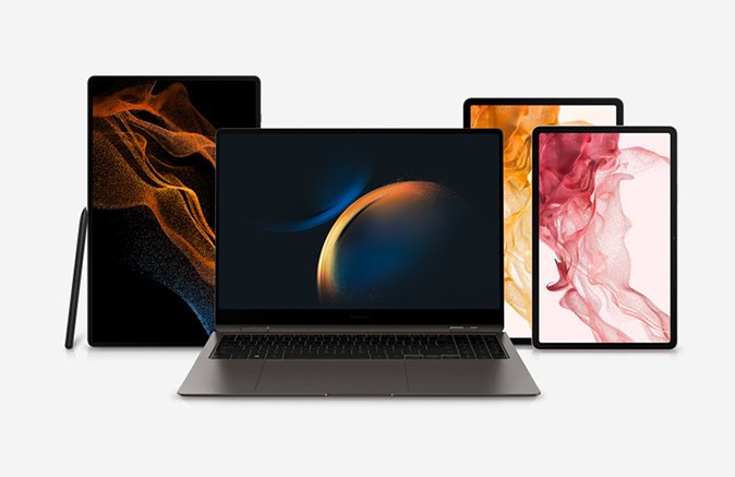 Laptop and tablets