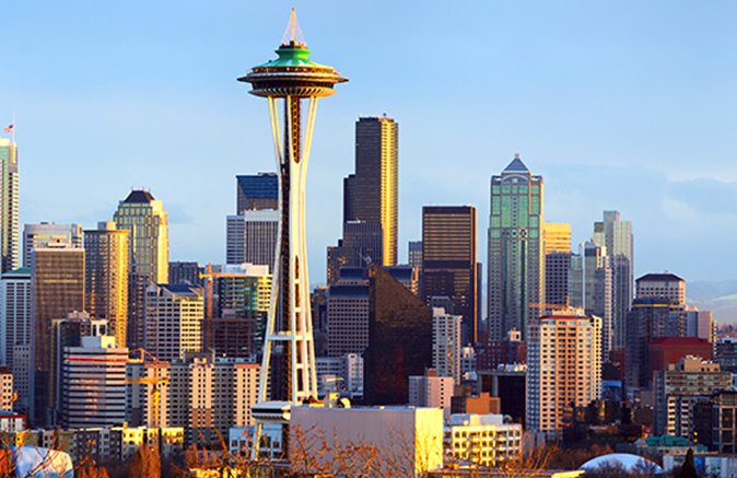 Space Needle in Seattle, Washington, United States