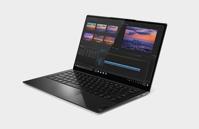 Black laptop