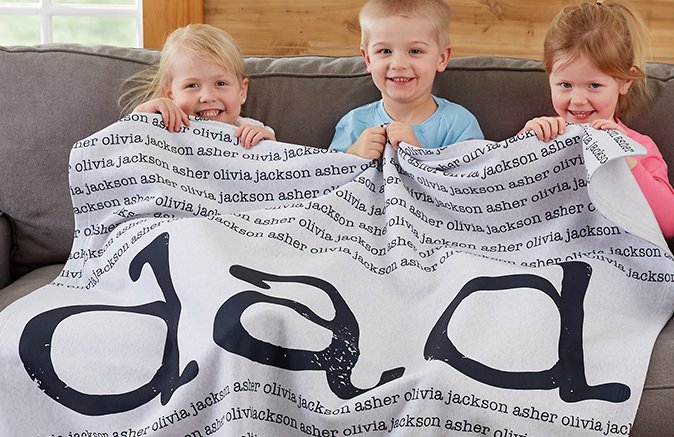 Our Special Guy Personalized Blanket