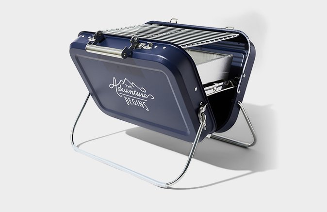 Portable Suitcase Grill