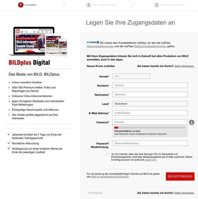 Bildplus-Gutschein im Warenkorb einlösen