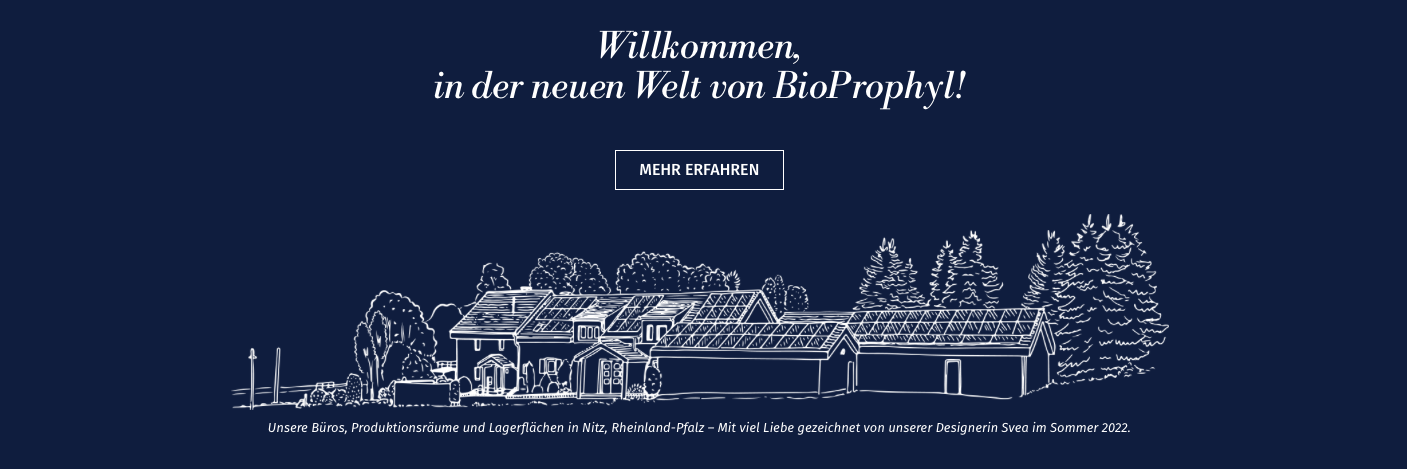 Hochwertige Nahrungsergänzungsmittel im Online-Shop von dem Familienunternehmen BioProphyl