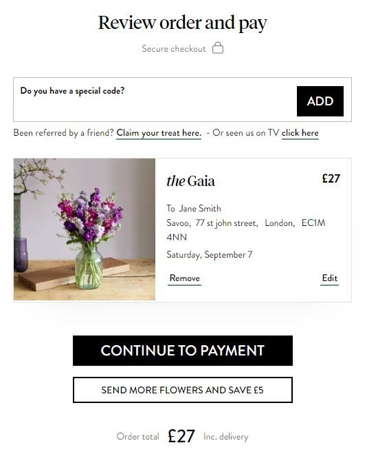 Bloom and Wild Discount Code - Free £5 Voucher + 30% off orders