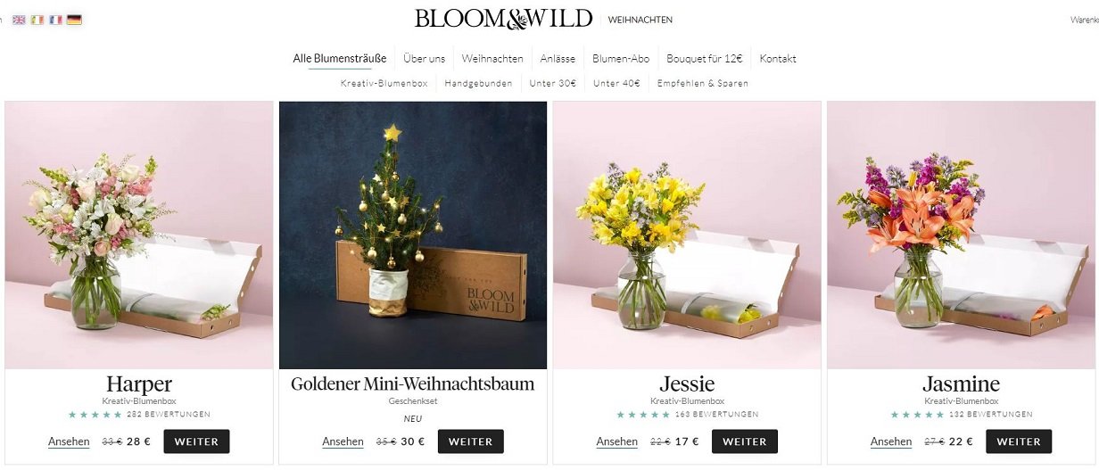 Bloom & Wild Gutscheine ᐅ 10 Rabatt Februar 2021