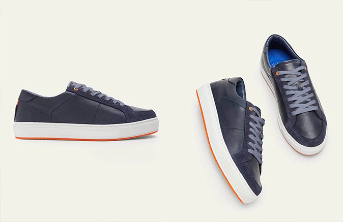 Leather Colourpop Sneakers