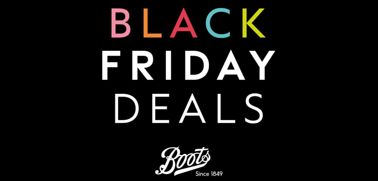 Boots Black Friday banner