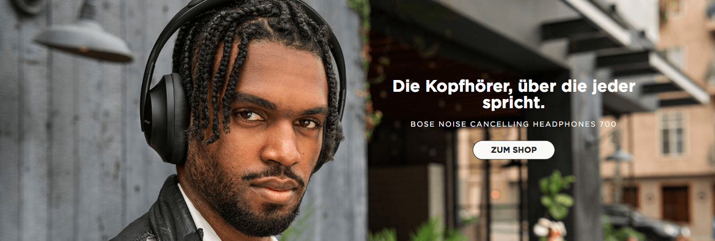 Kopfhörer Noise Cancelling 700 von Bose im Online-Shop