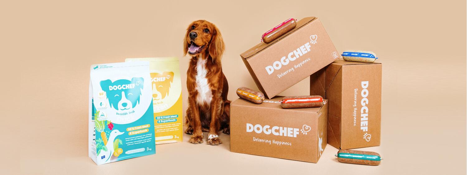 Boxs de nourriture pour chien Dog Chef