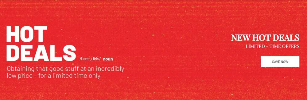 BSTN Hot Deals Banner