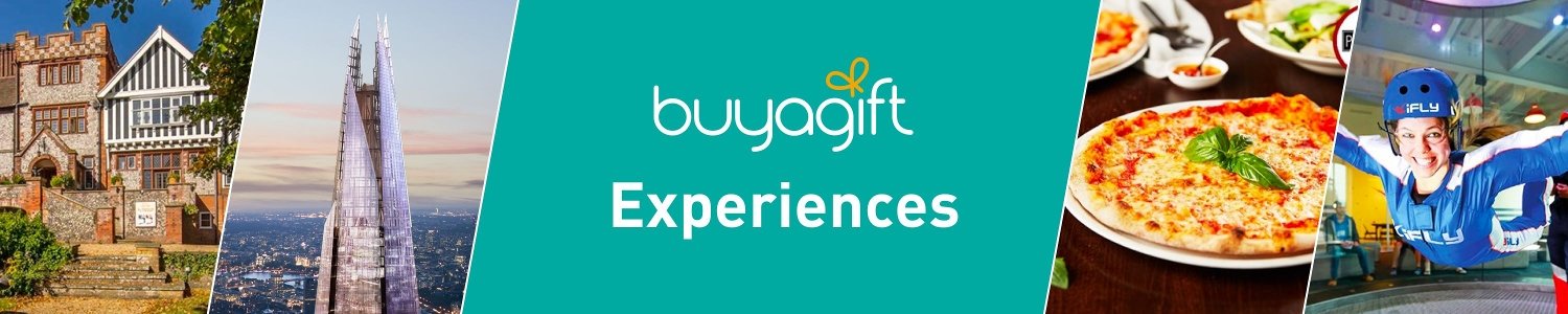 Buyagift experience days banner