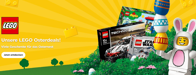 Osterangebote für Lego und andere Spielzeuge bei Smyths Toys